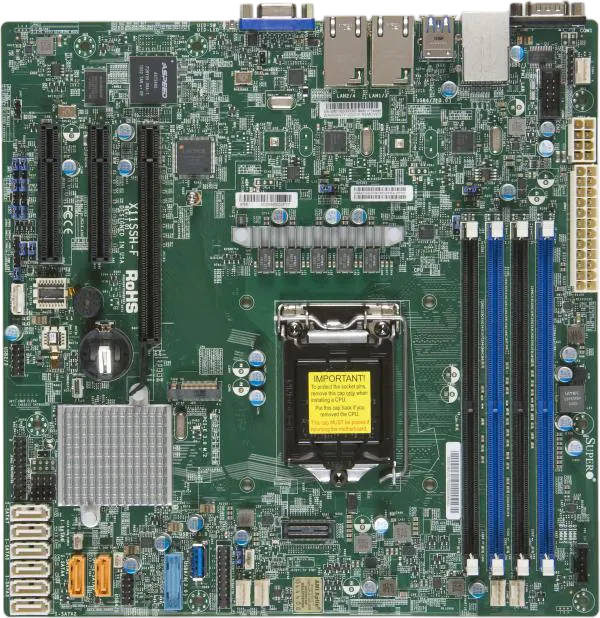 Ремонт материнских плат SuperMicro X11SSH-F в сервисном центре FIX-SuperMicro