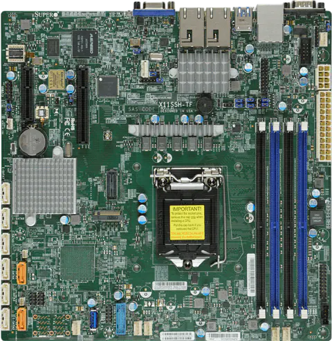 Ремонт материнских плат SuperMicro X11SSH-TF в сервисном центре FIX-SuperMicro