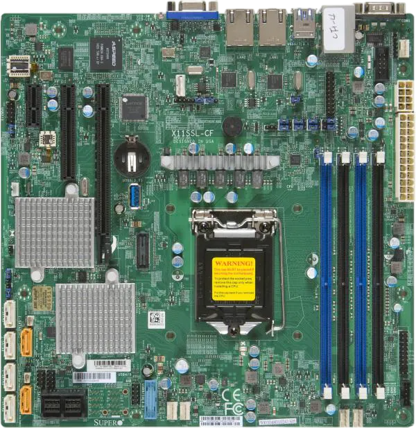 Ремонт материнских плат SuperMicro X11SSL-CF в сервисном центре FIX-SuperMicro